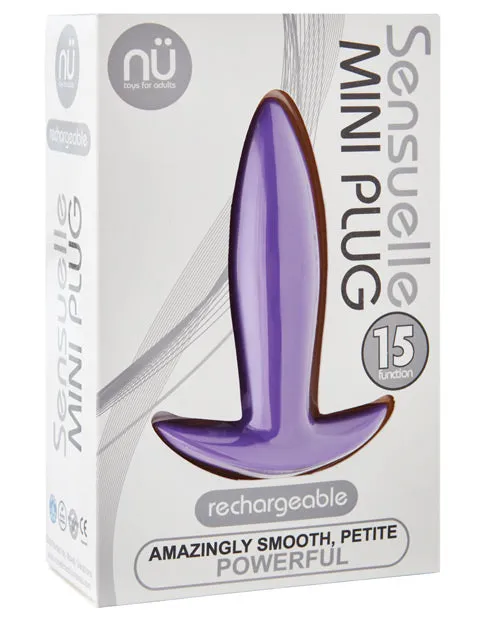 Novel Creations Usa INC Anal Sensuelle Mini Butt Plug