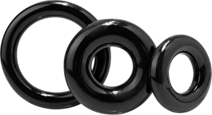 Couples Screaming O RingO X3 Black Cock Ring Bondage Sex Adult Pleasure Orgasm
