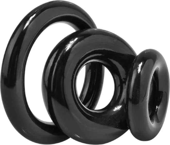 Couples Screaming O RingO X3 Black Cock Ring Bondage Sex Adult Pleasure Orgasm