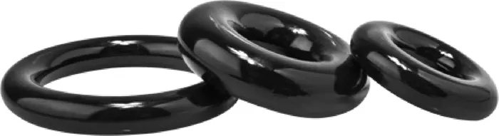 Couples Screaming O RingO X3 Black Cock Ring Bondage Sex Adult Pleasure Orgasm