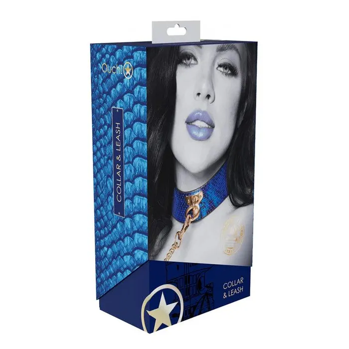 Female Sex Toys Ouch Ouch International Florence Collection Collar with Leash