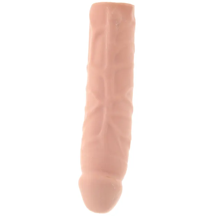 Shots Toys Male Sex Toys RealRock Penis Sleeve 7 Inch Extender in White Shots Toys Male Sex Toys RealRock Penis Sleeve 7 Inch Extender in White