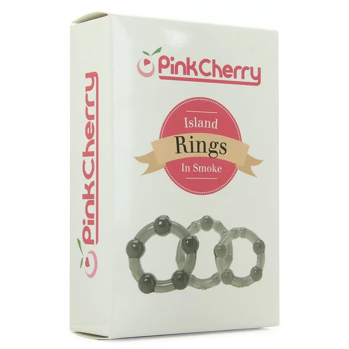 PinkCherry Dildos PinkCherry Island Rings Cock Rings in Smoke PinkCherry Dildos PinkCherry Island Rings Cock Rings in Smoke
