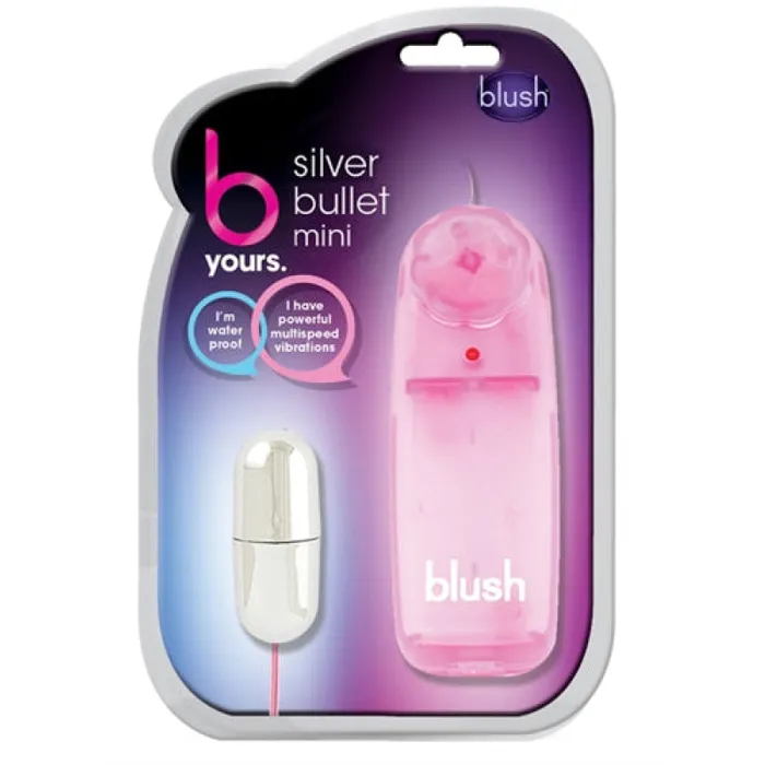 Vibrators Blush Novelties Silver Bullet Mini Pearl Pink Vibrators Blush Novelties Silver Bullet Mini Pearl Pink