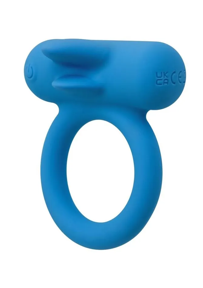 Couples Enhancers Male Sex Toys Silicone Rechargeable Double Trouble Cock Ring