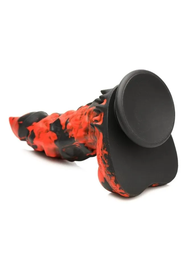 Creatiave Cocks Fire Demon Monster Silicone Dildo Creature Cocks Dildos