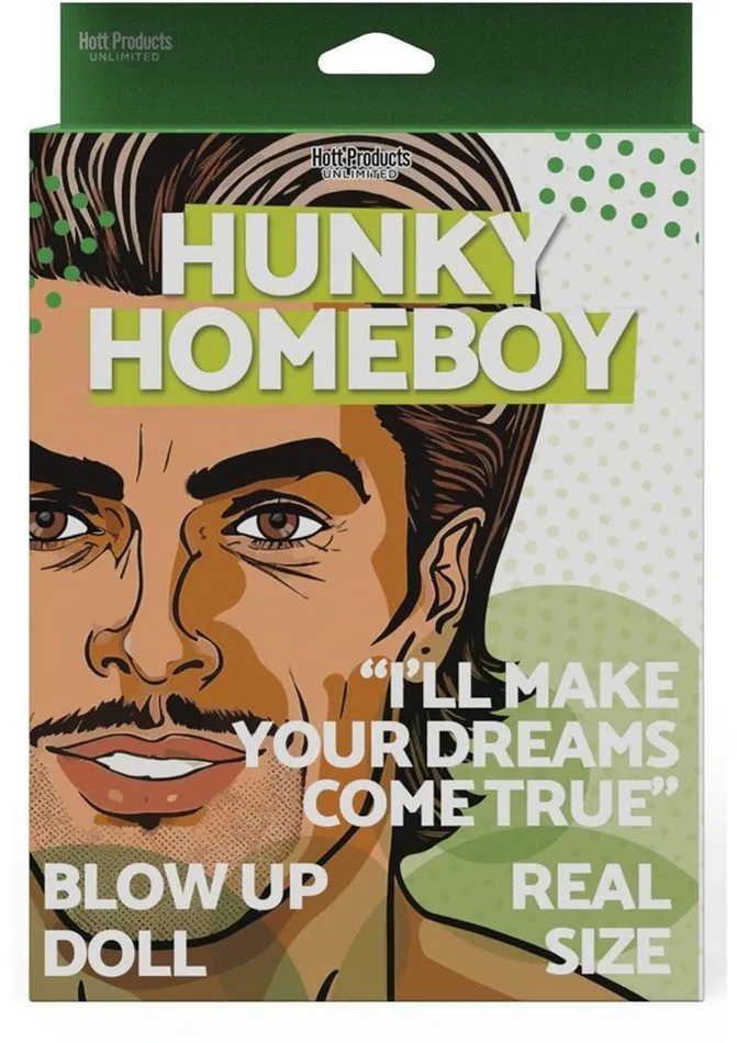 Hott Products Male Sex Toys Hunky Homeboy Inflatable Doll