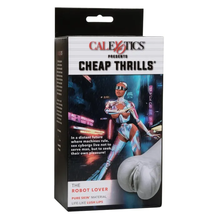 CalExotics Anal Cheap Thrills the Robot Lover Silver CalExotics Anal Cheap Thrills the Robot Lover Silver