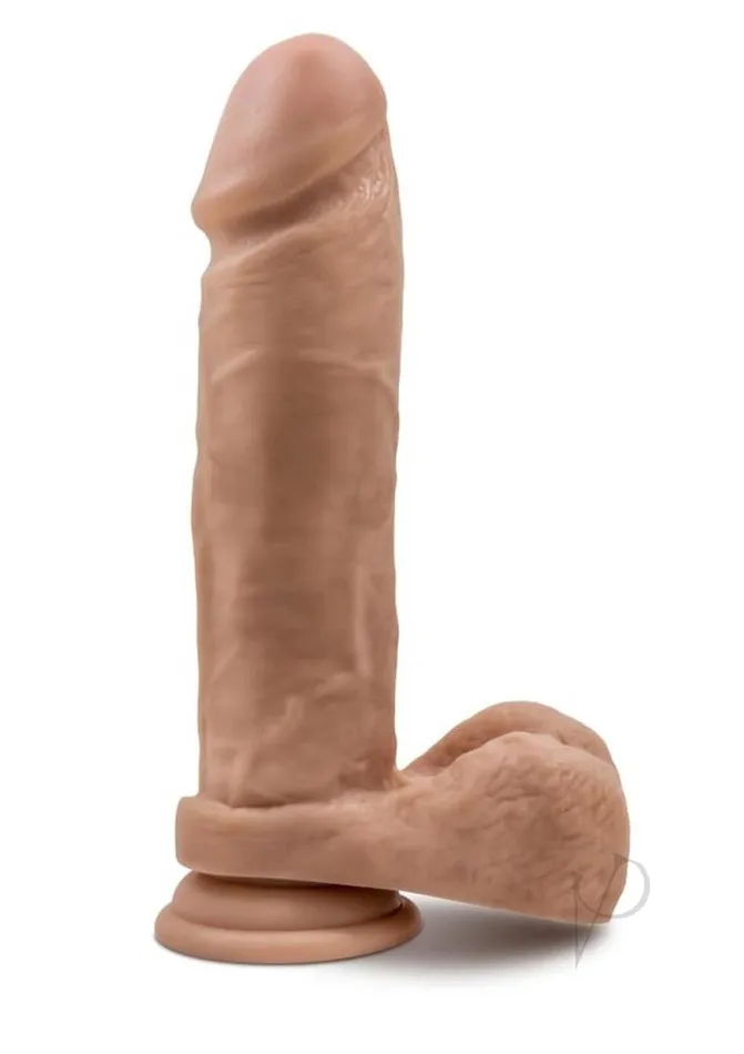 Au Naturel Female Sex Toys Au Naturel Dildo With Suction 95 Mocha