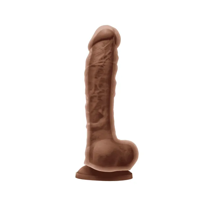 COLOURS Dual Density 8 in REALISTIC SILCONE DILDO NEW SENSATIONS NOVELTIES Female Sex Toys