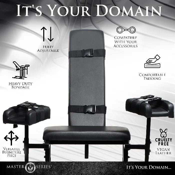 Master Series Extreme Obedience Chair Master Series Male Sex Toys
