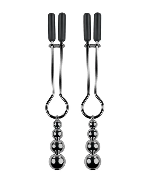 NS Novelties Anal Selopa Beaded Nipple Clamps