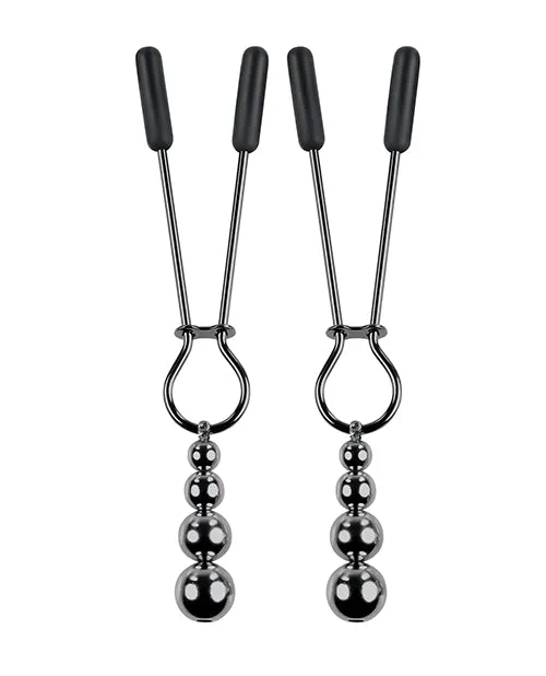 NS Novelties Anal Selopa Beaded Nipple Clamps
