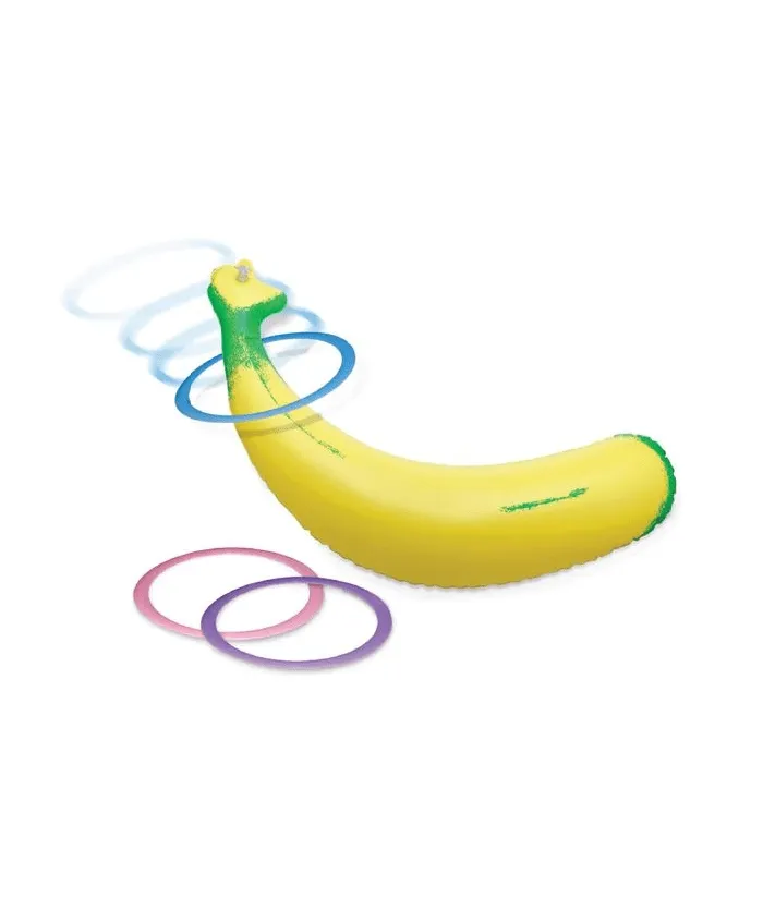 Pipedream Products Bachelorette Party Inflatable Banana Ring Toss Pipedream Products Male Sex Toys