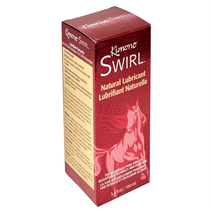 Sexual Health Wellbeing Kimono Swirl Natural Lubricant Kimono