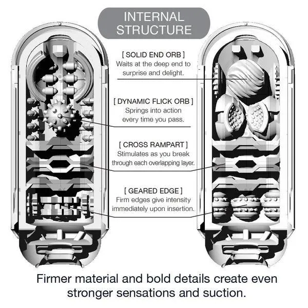 Tenga Anal Tenga FLIP 0 ZERO BLACK