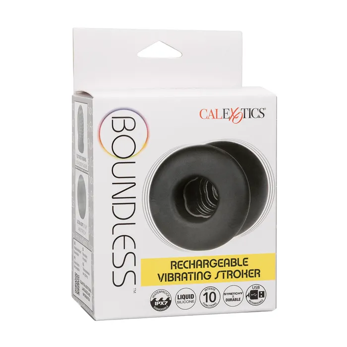 California Exotics Male Sex Toys Boundless Rechargeable Vibrating FTM Stroker