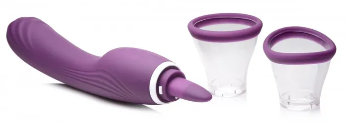 Inmi Lickgasm 8X Licking and Sucking Vibrator Vibrators