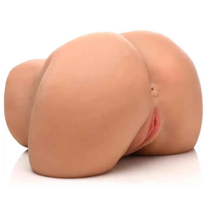 Male Sex Toys Curve Toys Vibrating Pussy and Ass Masturbator