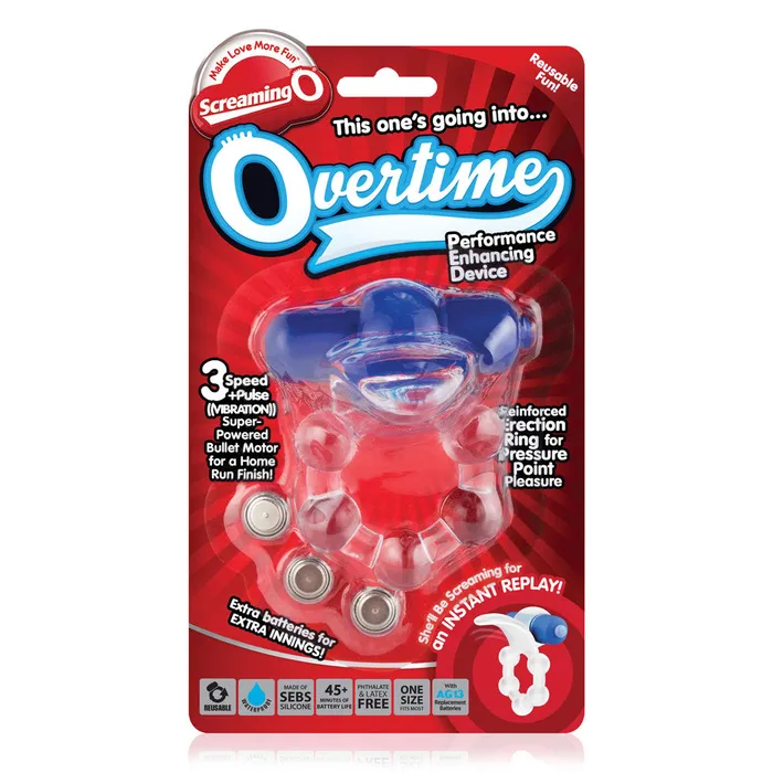 Screaming O Couples Screaming O Overtime Vibrating Cock Ring