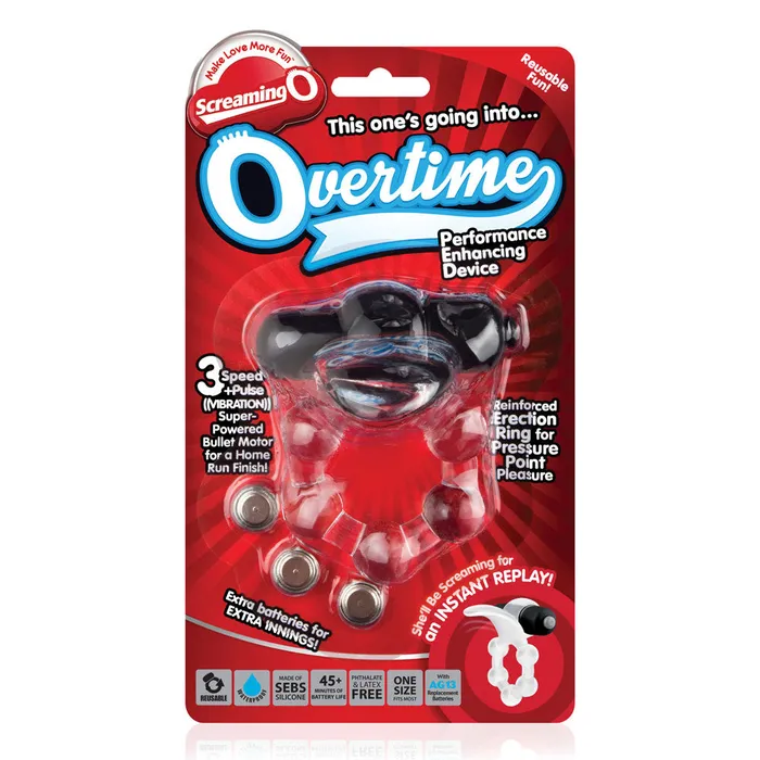 Screaming O Couples Screaming O Overtime Vibrating Cock Ring