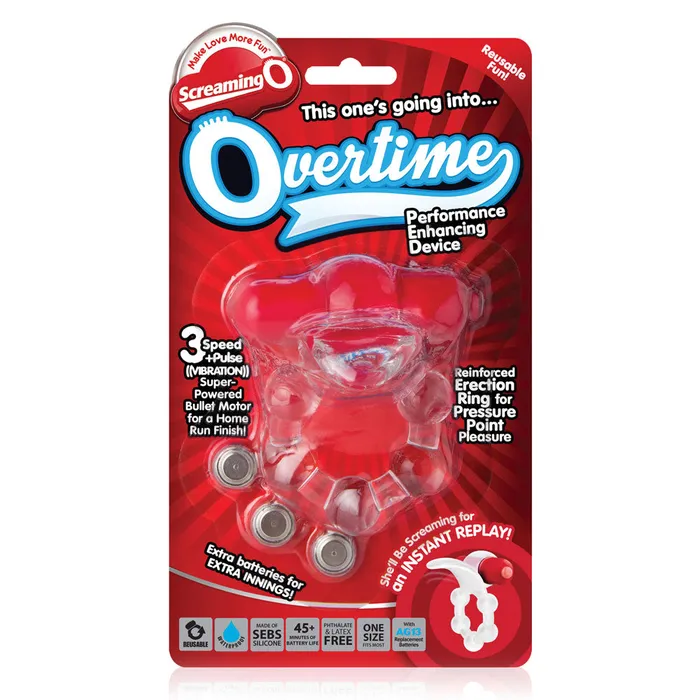 Screaming O Couples Screaming O Overtime Vibrating Cock Ring