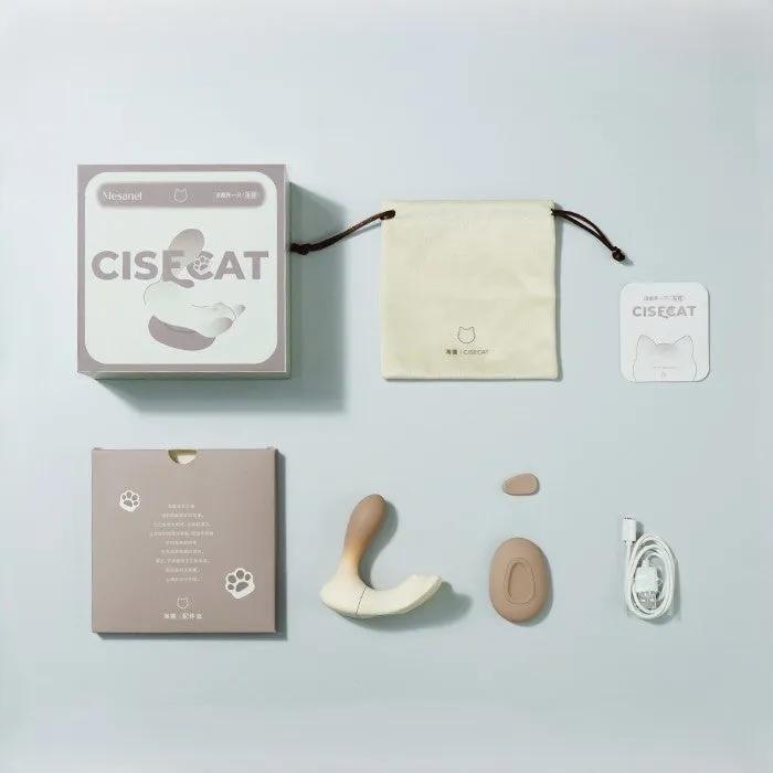 Vibrators Mesanel MESANEL Cisecat Wearable Clit GSpot Vibrator Remote Controlled Vibrators Mesanel MESANEL Cisecat Wearable Clit GSpot Vibrator Remote Controlled