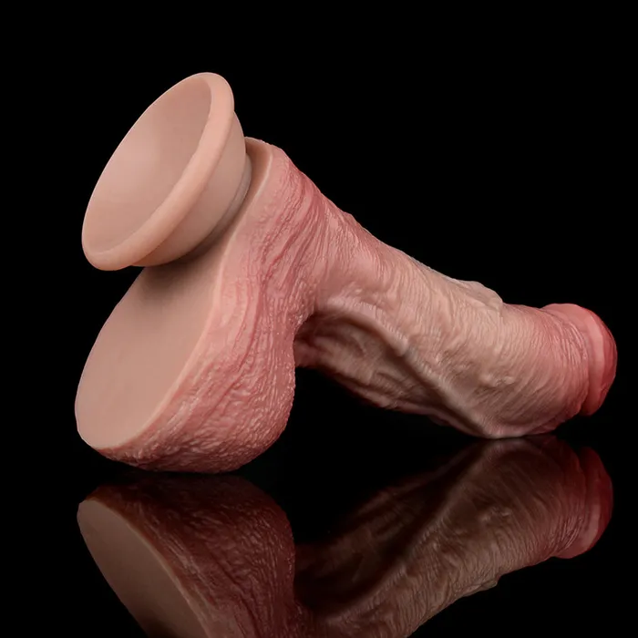 Xinghaoya Female Sex Toys Dual Layer Silicone G Spot Dildo